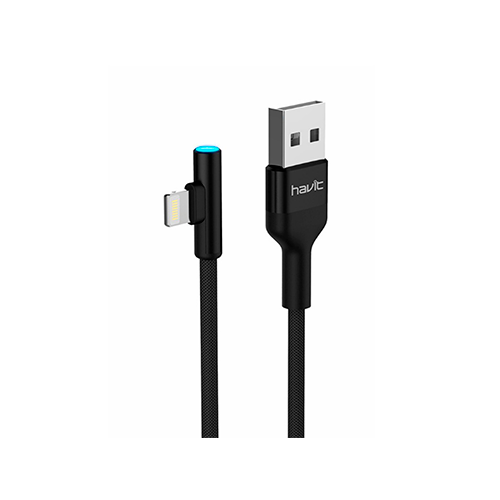 Cable Usb - Lightning P/iphone (H672) C/luz