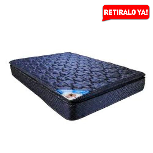 Colchón Galia Azul Pillow-Top 140X190-
