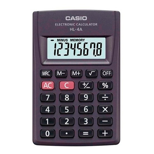 Calculadora Hl-4A (Bolsillo) (8 Digitos)
