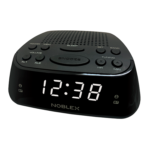 Radio Reloj Rj-960 Am-Fm-Doble Alarma-