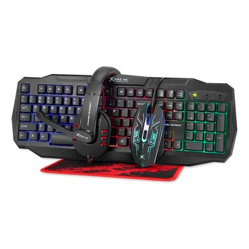 Combo Gamer (CM-406) Tecl+mouse+auric+pad
