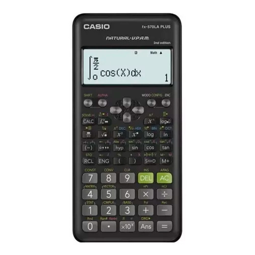 Calculadora Fx-570laplus (CIENTIFICA) 417 Funciones