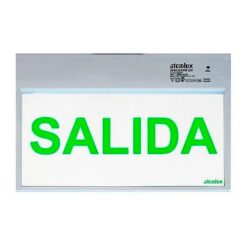 Señalización Acrílica ''Salida'' Luz Led