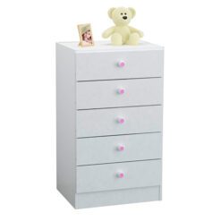 Cajonera 5 Cajones Infantil - Blanca - C50-I