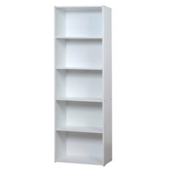 Biblioteca 5 Espacios Blanca